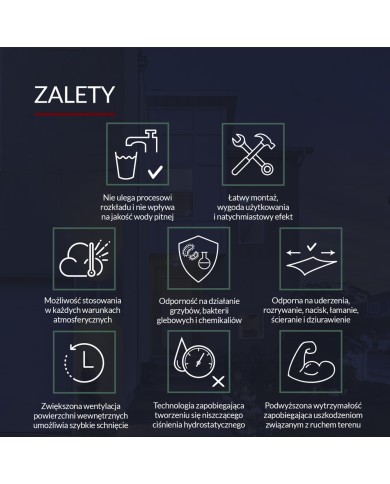 Folia kubełkowa 1x20 mb TYTAN PROFESSIONAL - Wysoka jakość