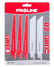 Zestaw brzeszczotów Proline 5 szt. TPS710 TPS1050 - Wysoka jakość
