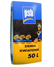 Ziemia kwiatowa 50l - Idealna do Twojego ogrodu | PSB Ziemia kwiatowa 50l - Idealna do Twojego ogrodu | PSB