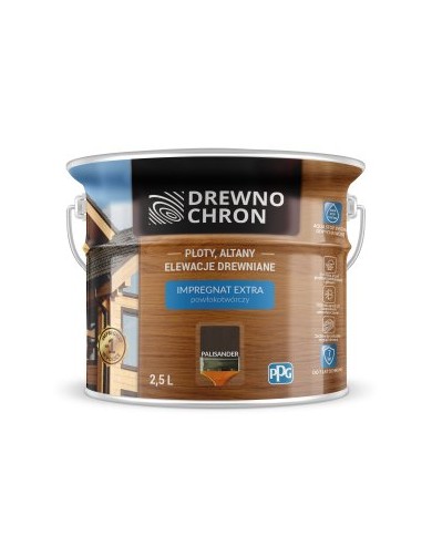 Impregnat do drewna Extra Palisander 2,5 L - DREWNOCHRON Impregnat do drewna Extra Palisander 2,5 L - DREWNOCHRON